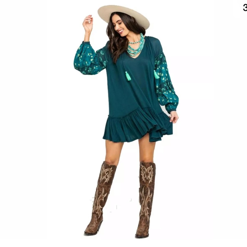 NWT FREE PEOPLE MIX IT UP TUNIC DRESS SMALL